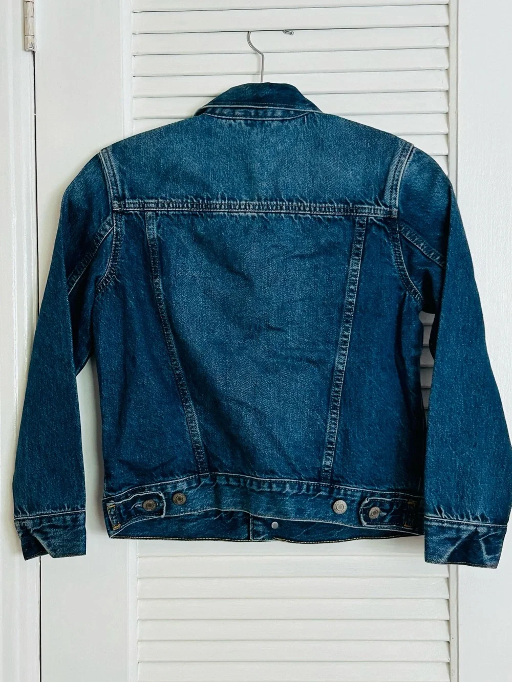 GAP KidsDark Blue Denim Trucker Jacket